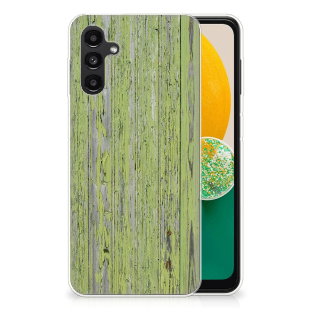 Samsung Galaxy A13 | A04s Bumper Hoesje Green Wood