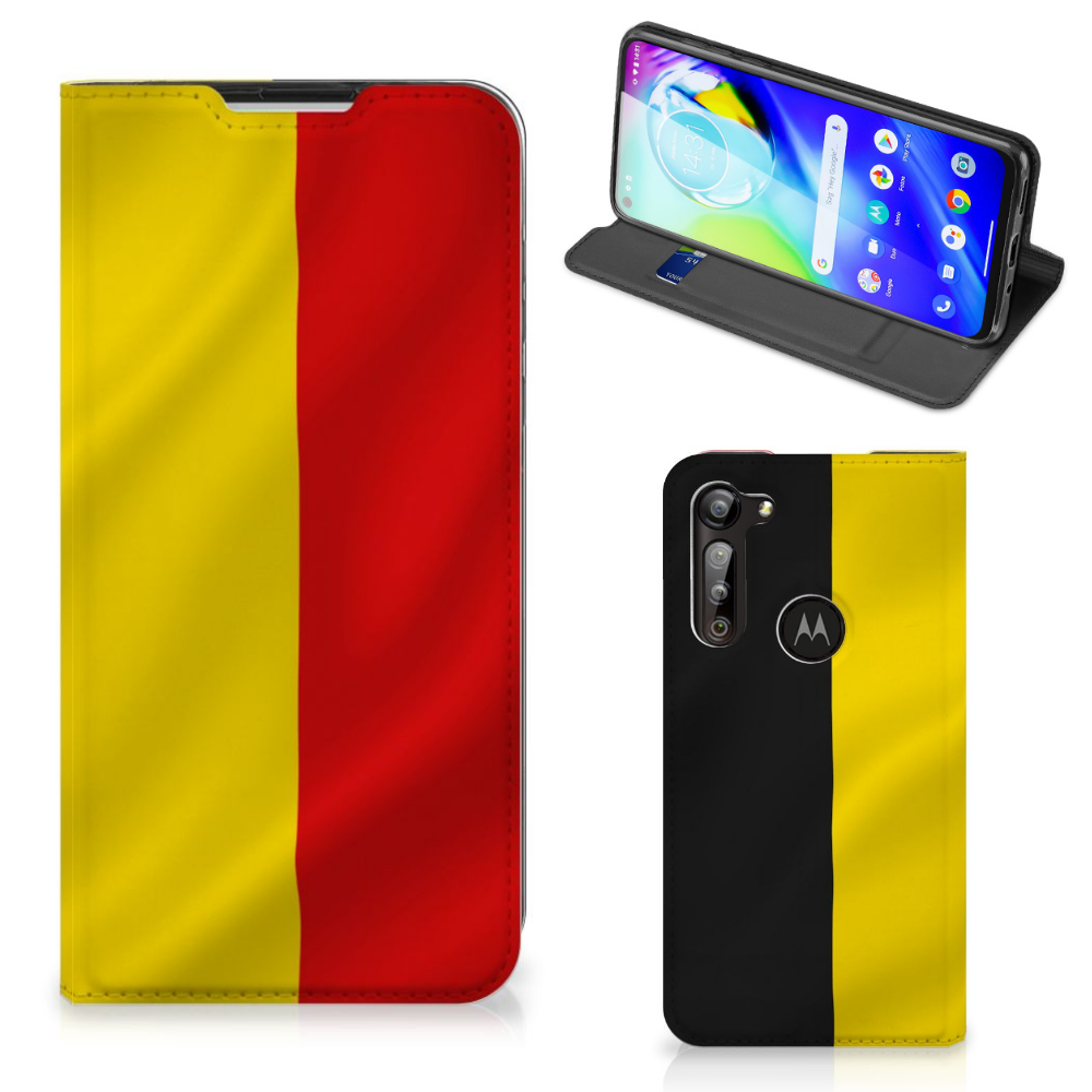 Motorola Moto G8 Power Standcase Belgische Vlag - B2C Telecom