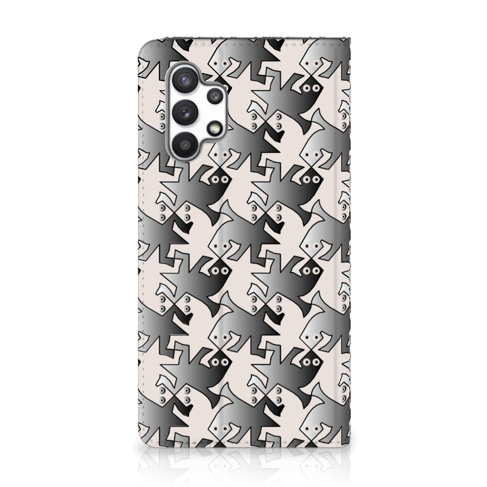 Samsung Galaxy A32 4G | A32 5G Enterprise Editie Hoesje maken Salamander Grey - B2C Telecom