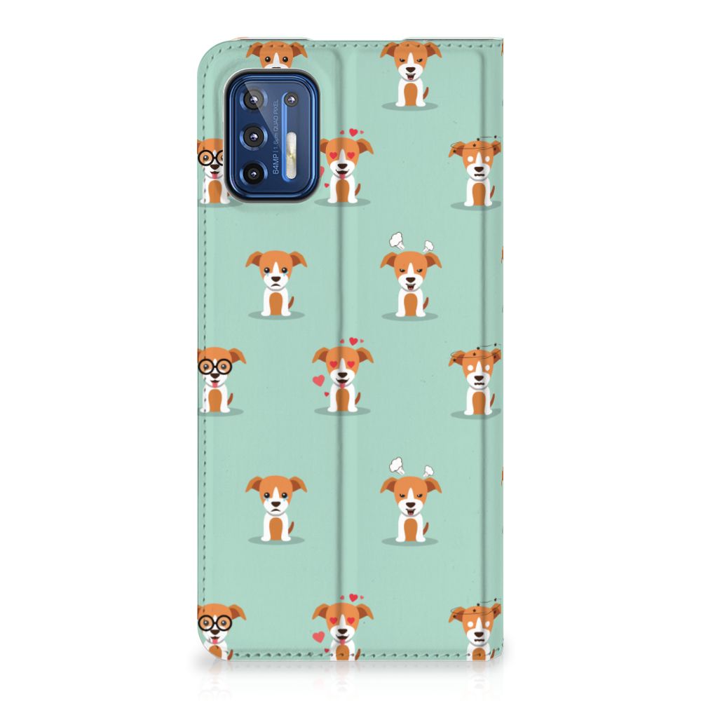 Motorola Moto G9 Plus Hoesje maken Pups - B2C Telecom