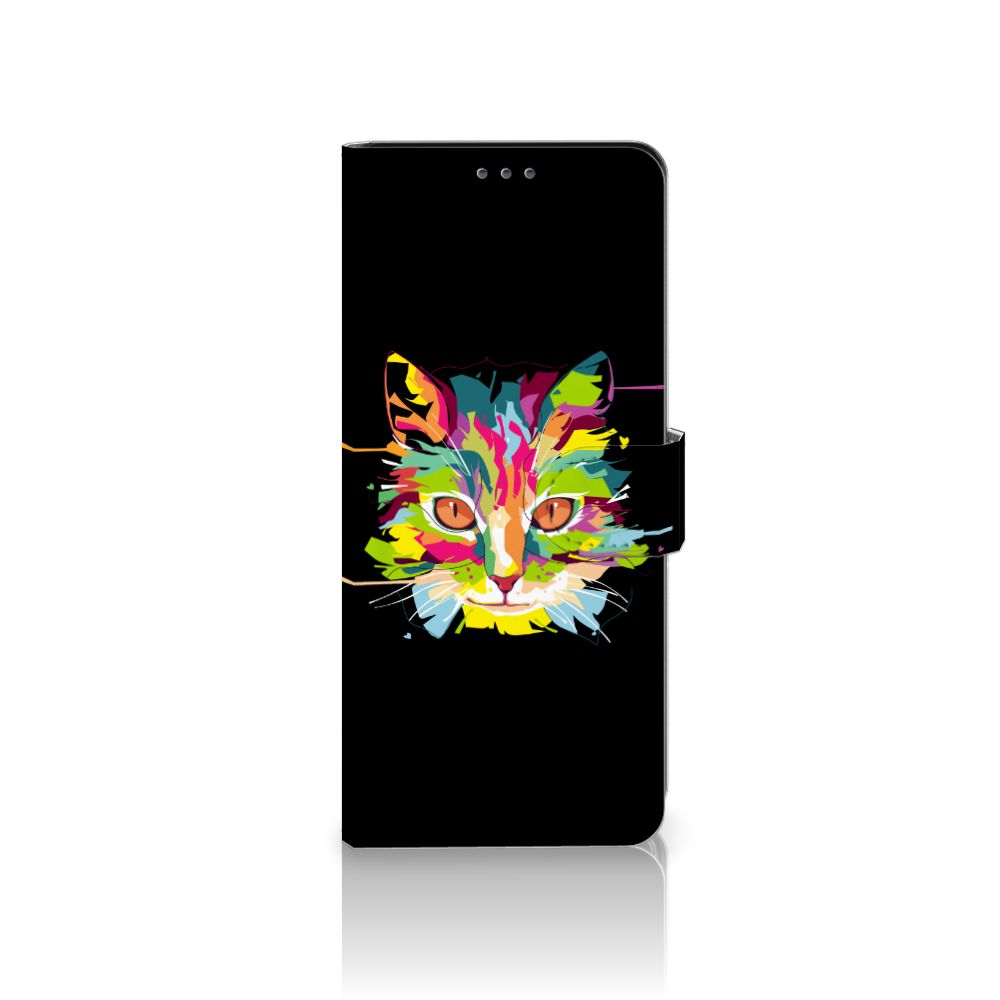 Sony Xperia 5II Leuk Hoesje Cat Color