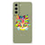 Samsung Galaxy S21FE Telefoonhoesje met Naam Cat Color B2C Telecom