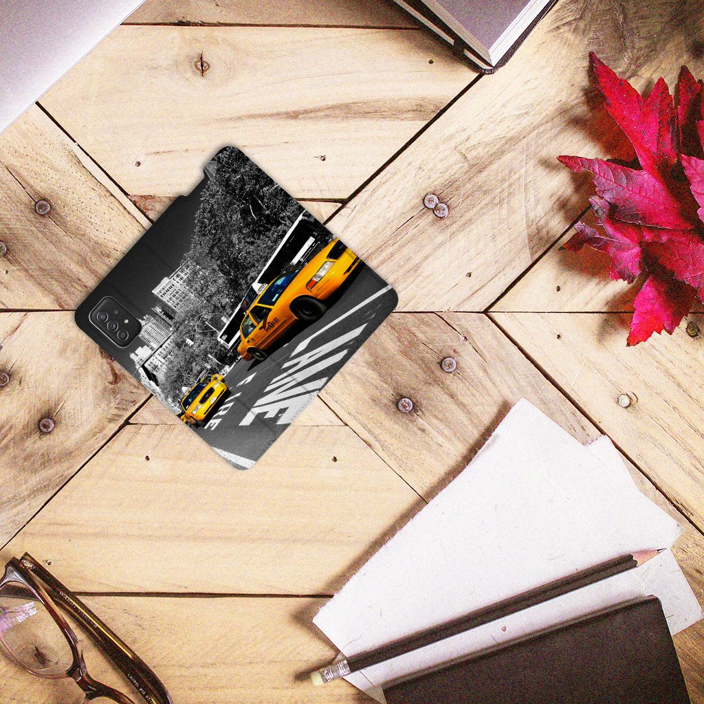 Samsung Galaxy A03s Book Cover New York Taxi - B2C Telecom