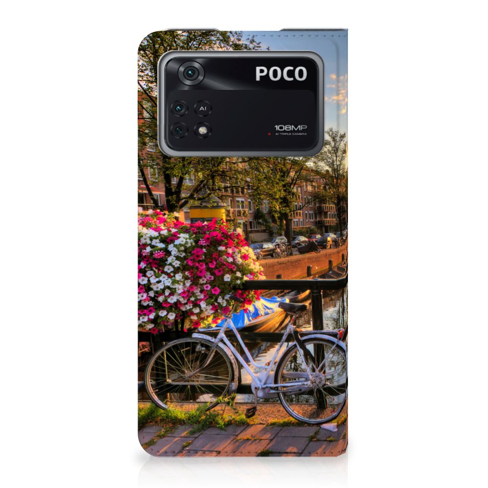 Poco X4 Pro 5G Book Cover Amsterdamse Grachten - B2C Telecom