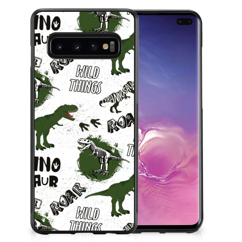 Back Cover voor Samsung Galaxy S10+ Dinosaurus