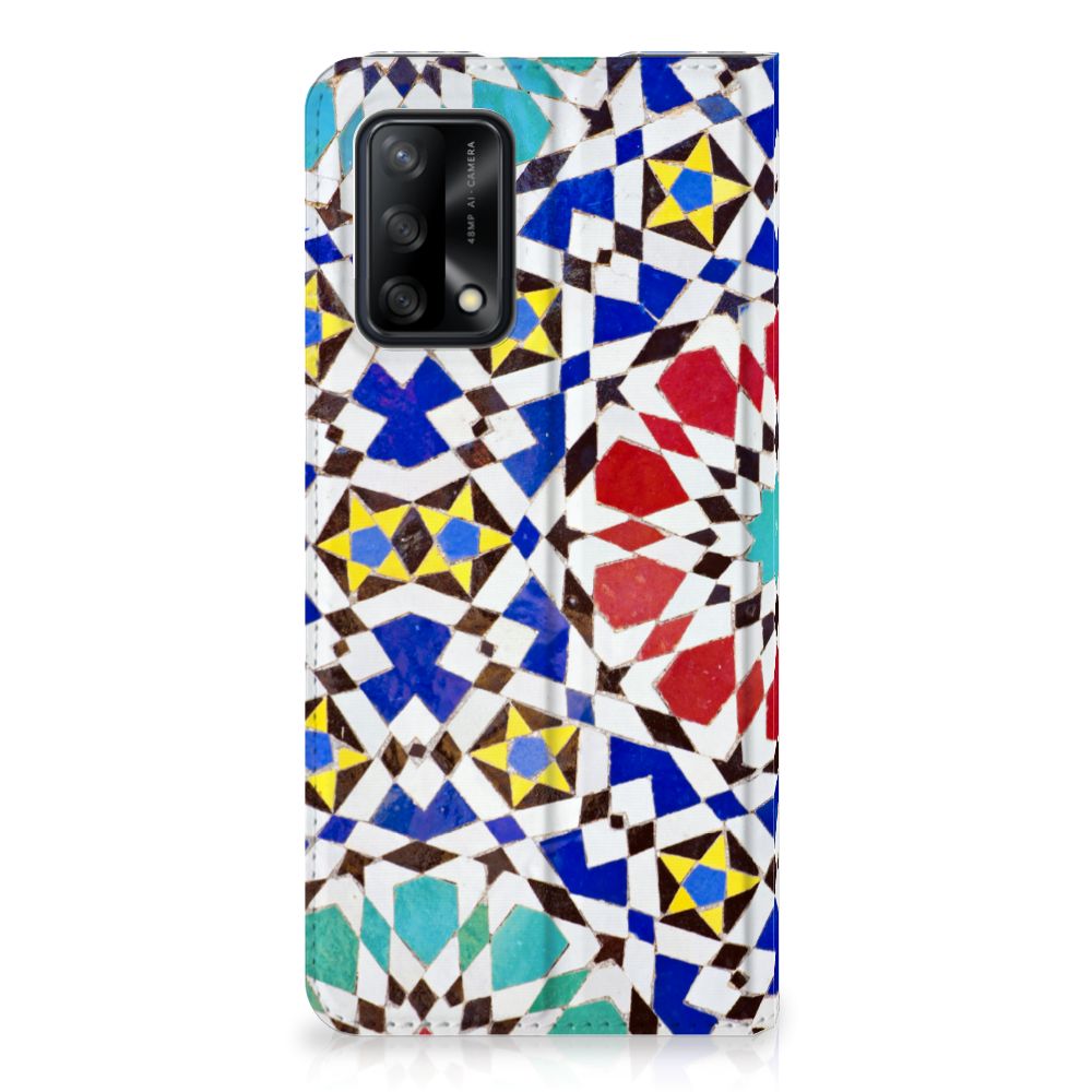OPPO A74 4G Standcase Mozaïek - B2C Telecom