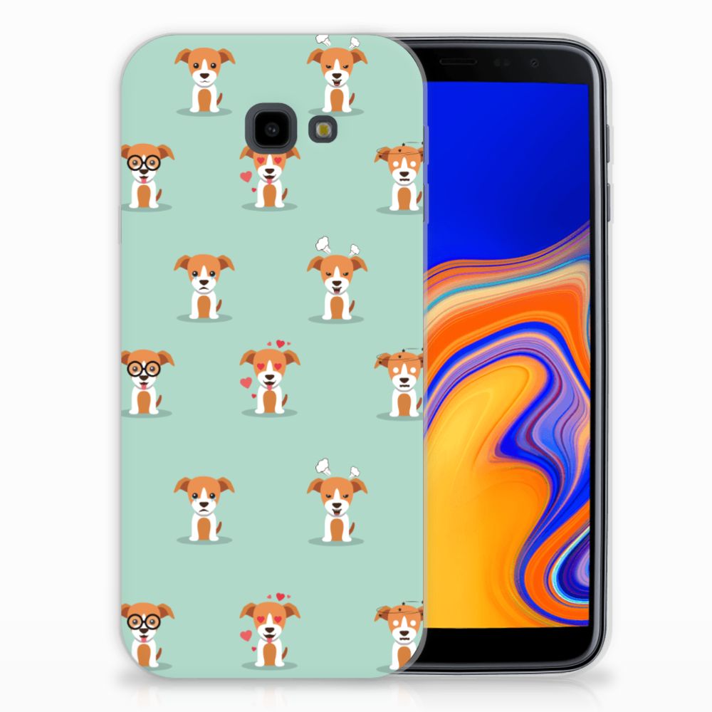 Samsung Galaxy J4 Plus (2018) TPU Hoesje Pups