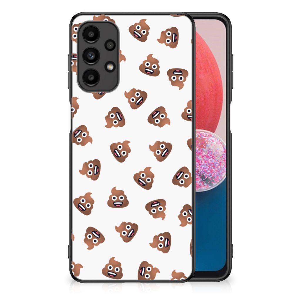 Back Case voor Samsung Galaxy A13 4G Poep Emojis B2C Telecom
