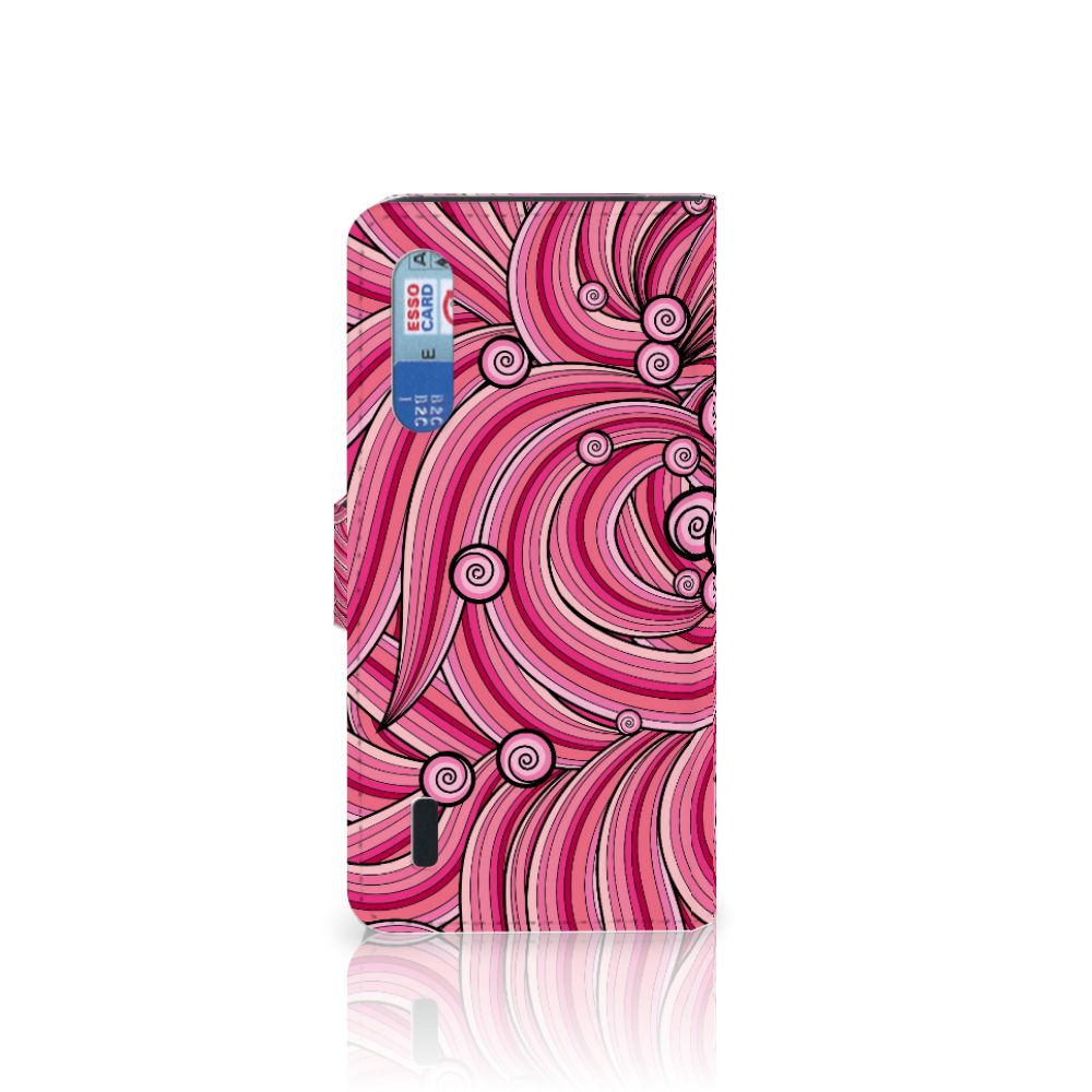 Xiaomi Mi 9 Lite Hoesje Swirl Pink