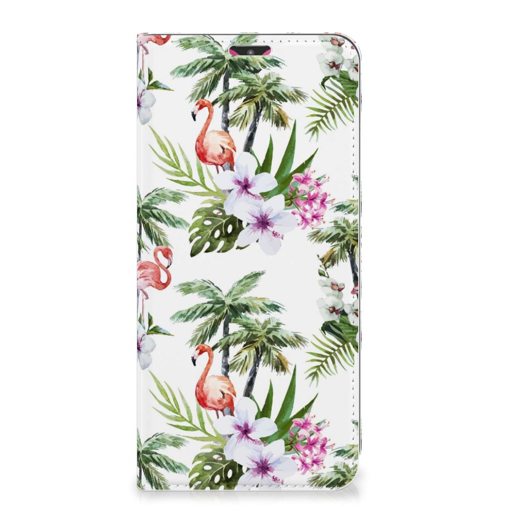 Samsung Galaxy M20 Hoesje maken Flamingo Palms