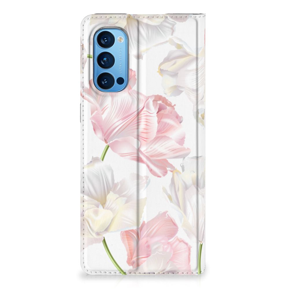 OPPO Reno4 Pro 5G Smart Cover Lovely Flowers - B2C Telecom