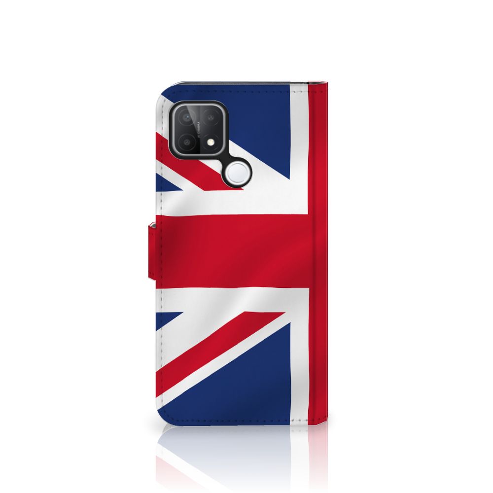 OPPO A15 Bookstyle Case Groot-Brittannië