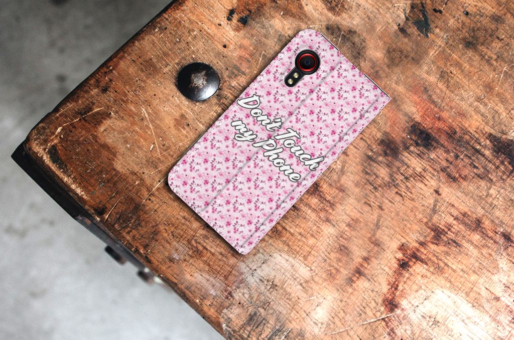 Samsung Galaxy Xcover 5 Design Case Flowers Pink DTMP - B2C Telecom