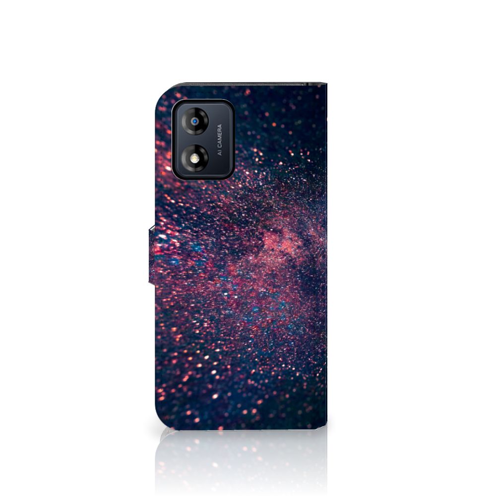 Motorola Moto E13 4G Book Case Stars