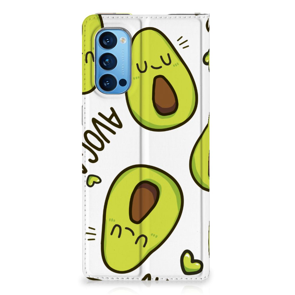 OPPO Reno4 Pro 5G Magnet Case Avocado Singing - B2C Telecom