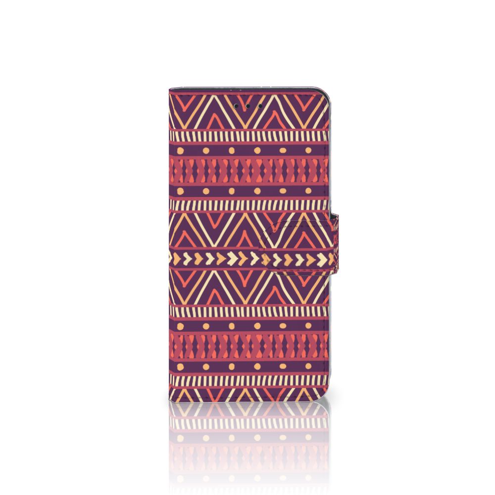 Huawei P10 Lite Telefoon Hoesje Aztec Paars