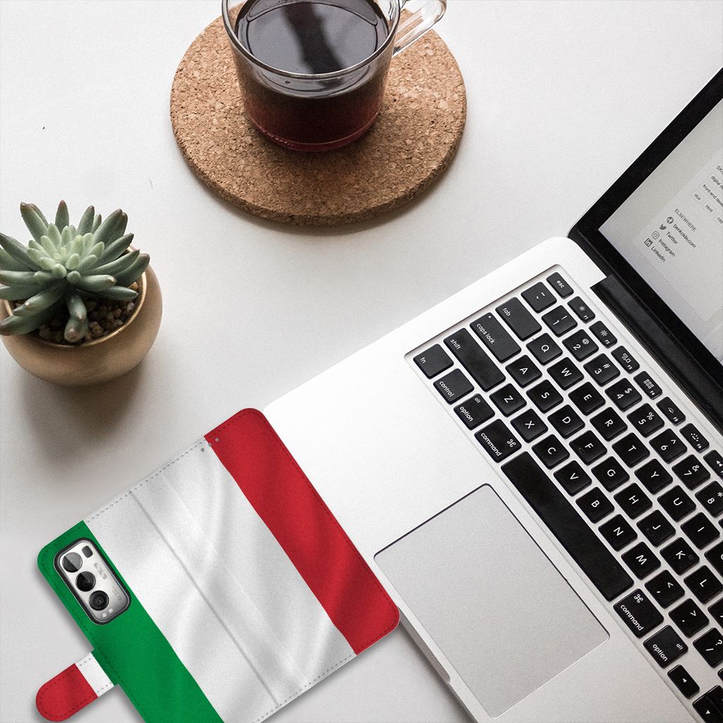 OPPO Find X3 Neo 5G Bookstyle Case Italië