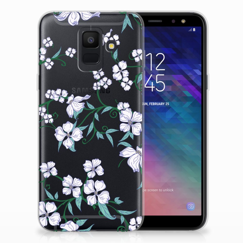 Samsung Galaxy A6 (2018) Uniek TPU Case Blossom White