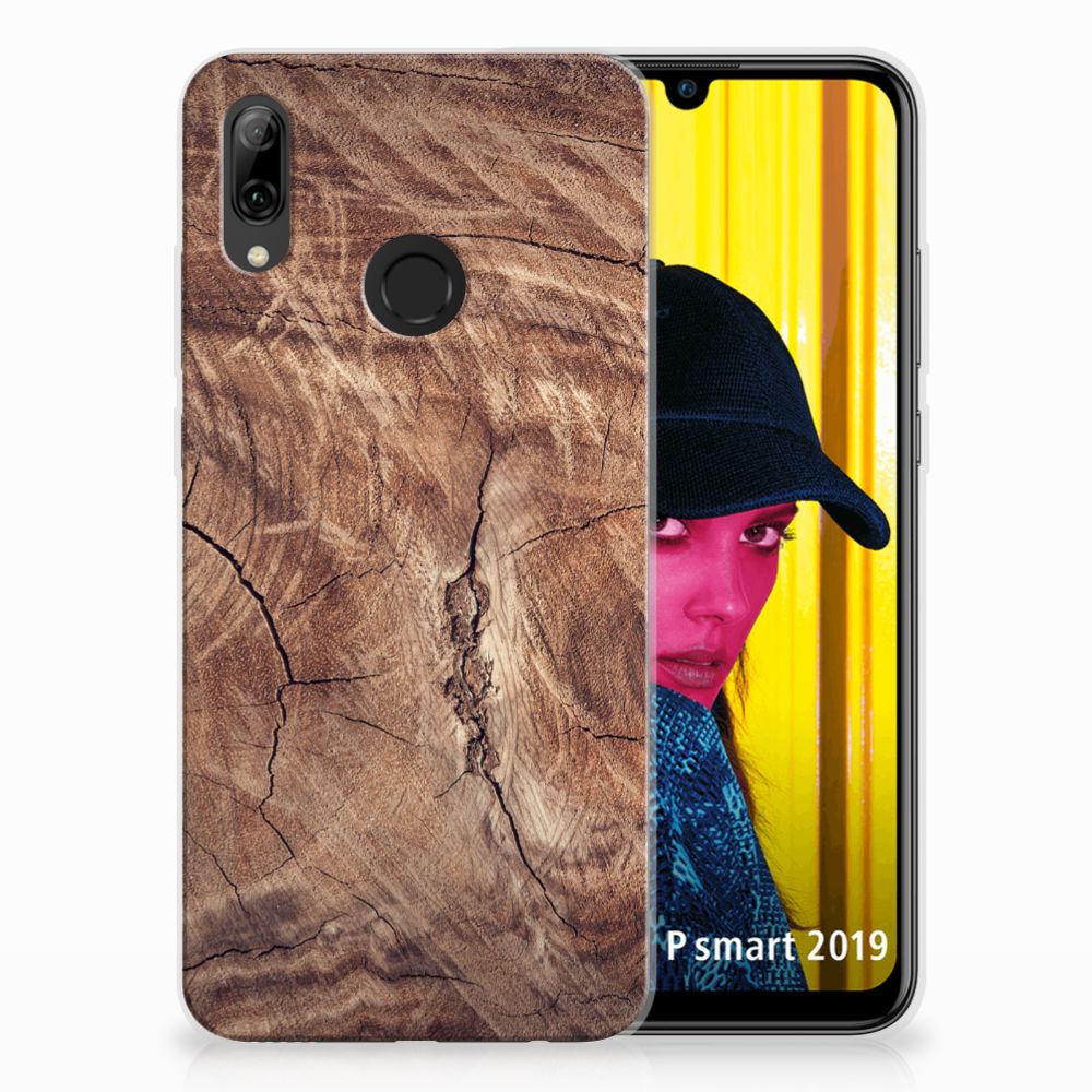 Huawei P Smart 2019 Bumper Hoesje Tree Trunk