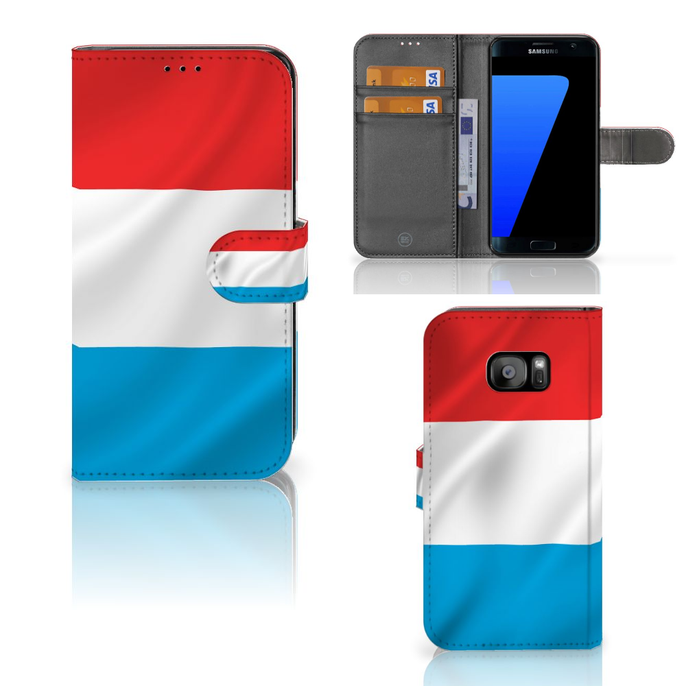 Samsung Galaxy S7 Edge Bookstyle Case Luxemburg