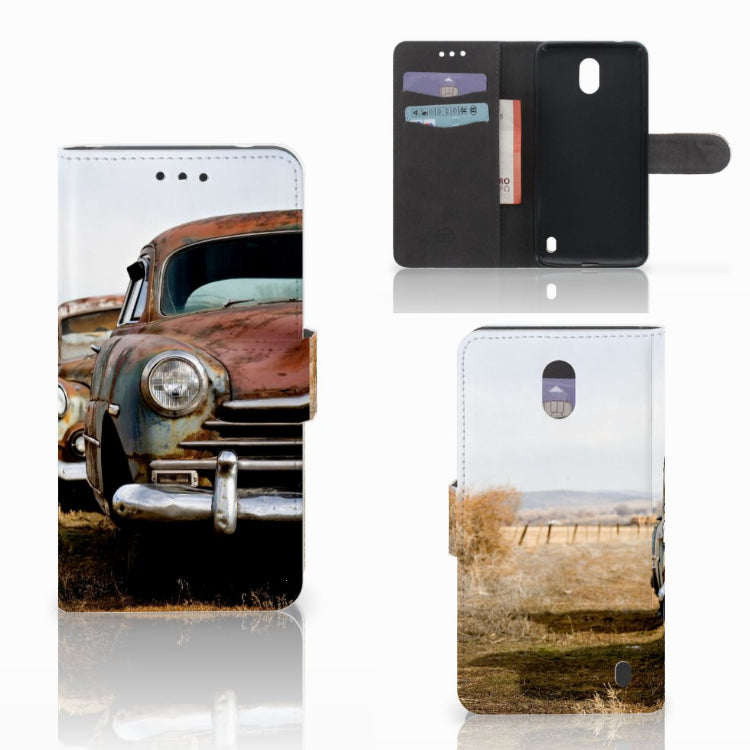 Nokia 2 Telefoonhoesje met foto Vintage Auto