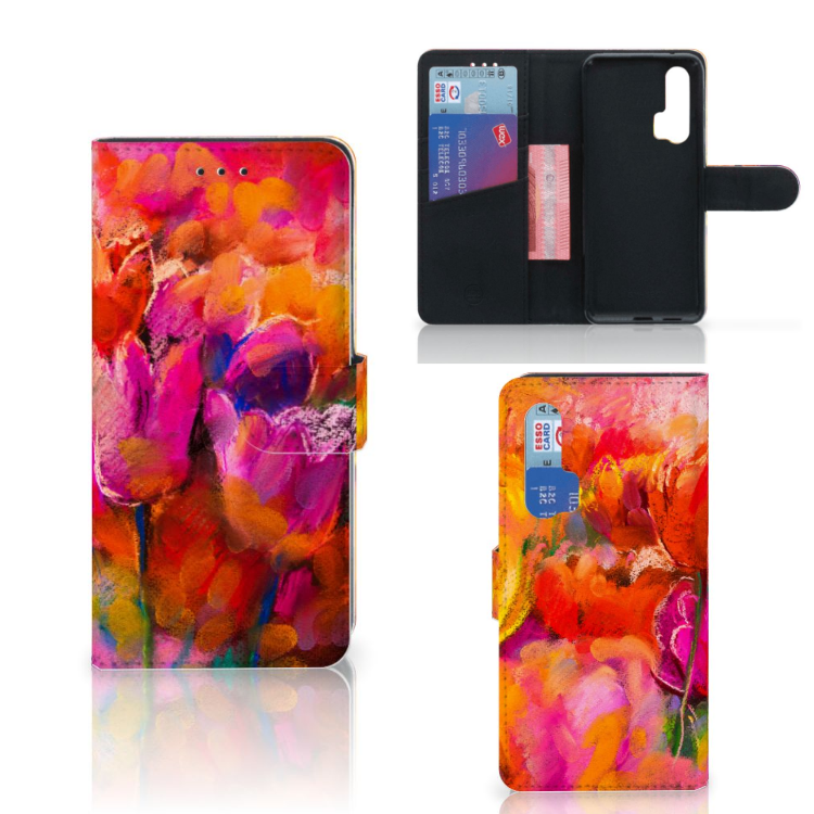 Hoesje Honor 20 Pro Tulips