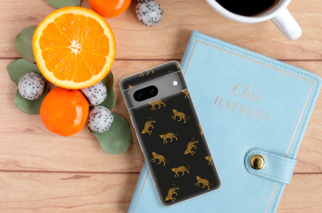 TPU Hoesje voor Google Pixel 7 Leopards