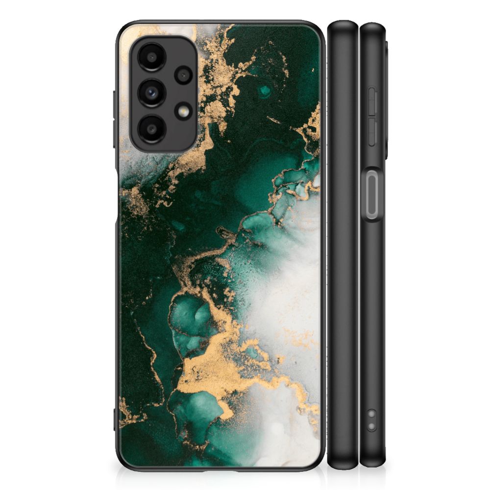 Marmeren Print Telefoonhoesje voor Samsung Galaxy A13 4G Marmer Groen B2C Telecom