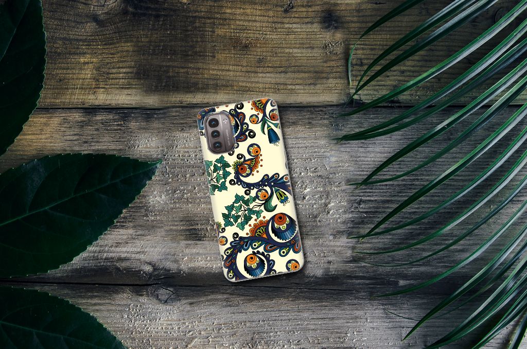 Siliconen Hoesje Nokia G21 | G11 Barok Flower B2C Telecom