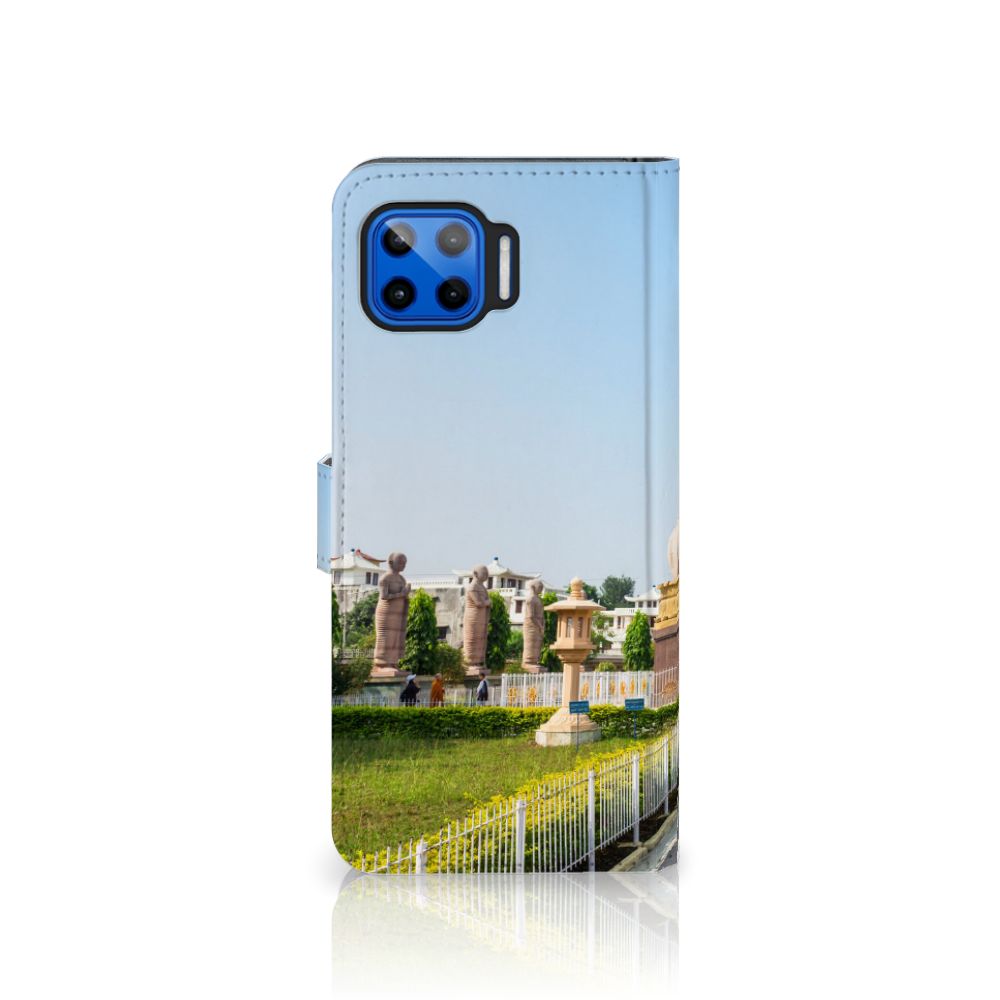 Motorola Moto G 5G Plus Flip Cover Boeddha
