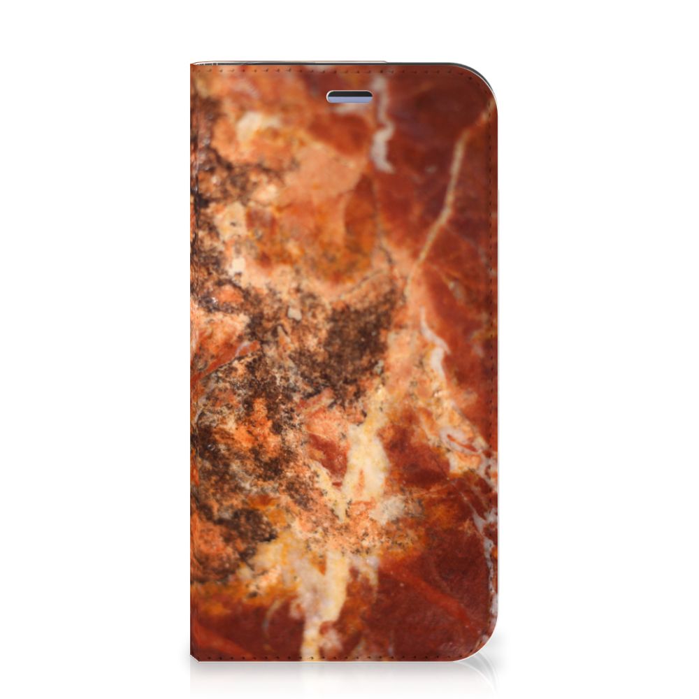 iPhone 12 Mini Standcase Marmer Bruin - B2C Telecom