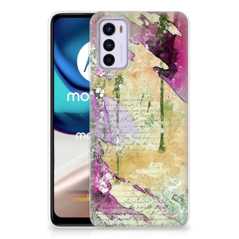 Hoesje maken Motorola Moto G42 Letter Painting B2C Telecom