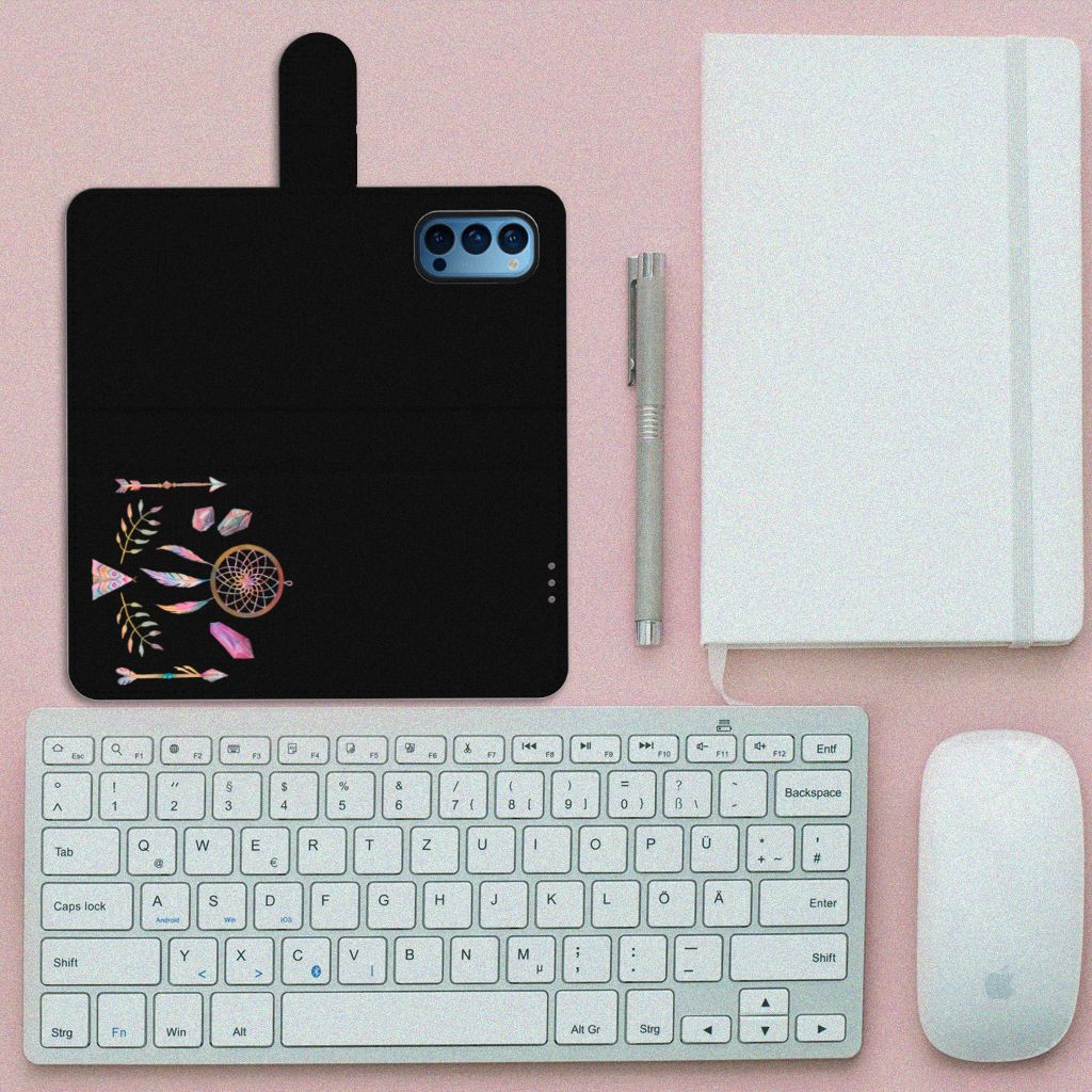 OPPO Reno 4 Pro 5G Leuk Hoesje Boho Dreamcatcher