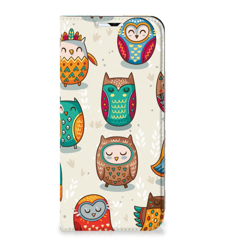 Samsung Galaxy A23 Hoesje maken Vrolijke Uilen - B2C Telecom