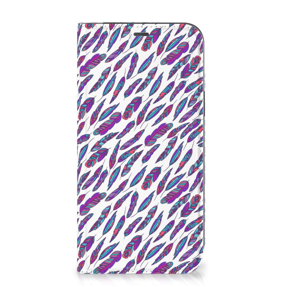 iPhone 12 Pro Max Hoesje met Magneet Feathers Color - B2C Telecom