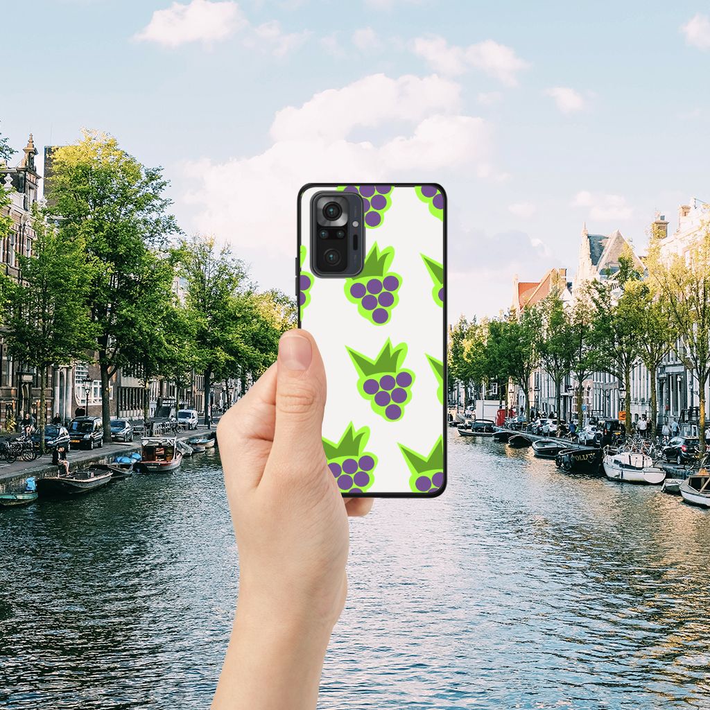 Xiaomi Redmi Note 10 Pro Back Cover Hoesje Druiven B2C Telecom