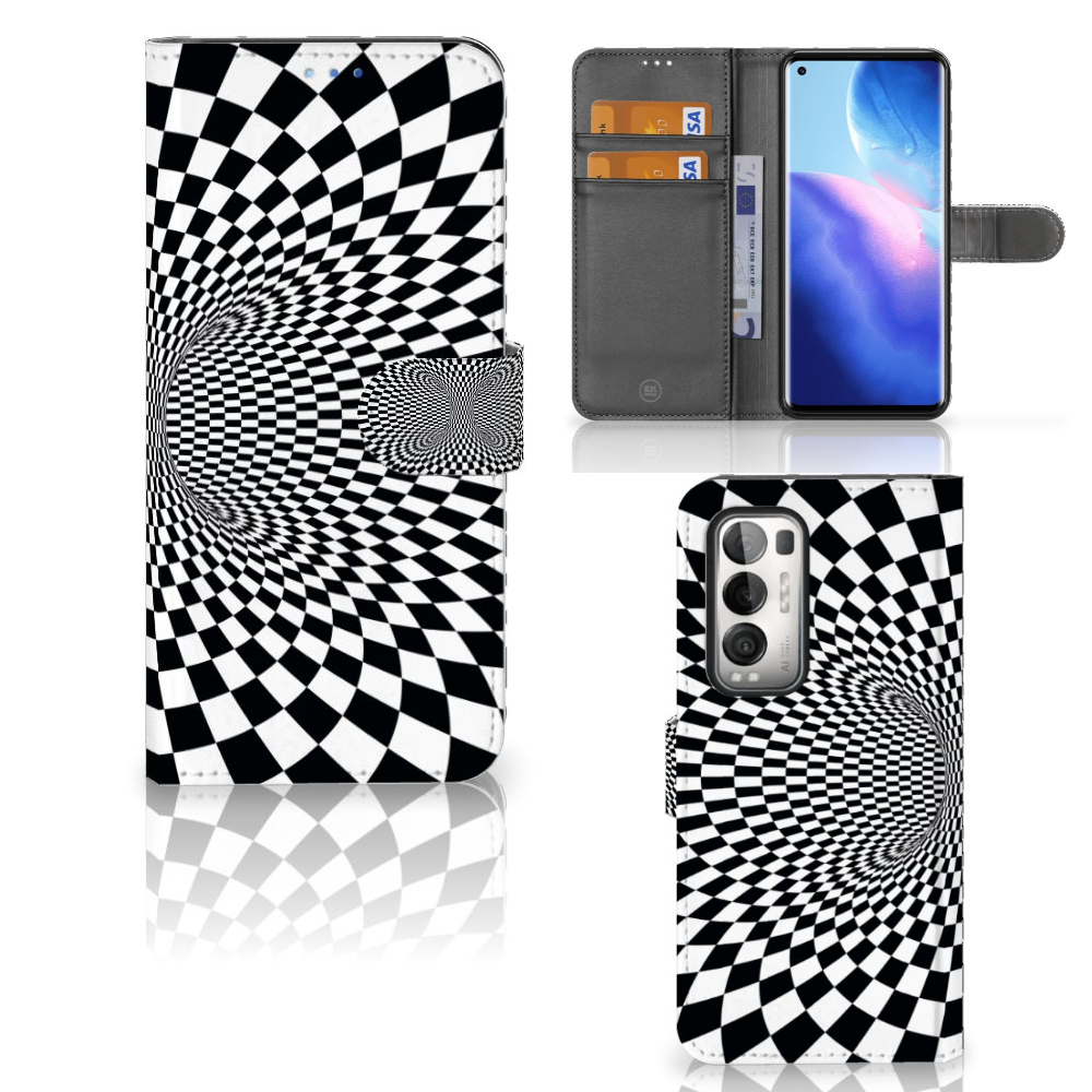 OPPO Find X3 Neo 5G Book Case Illusie