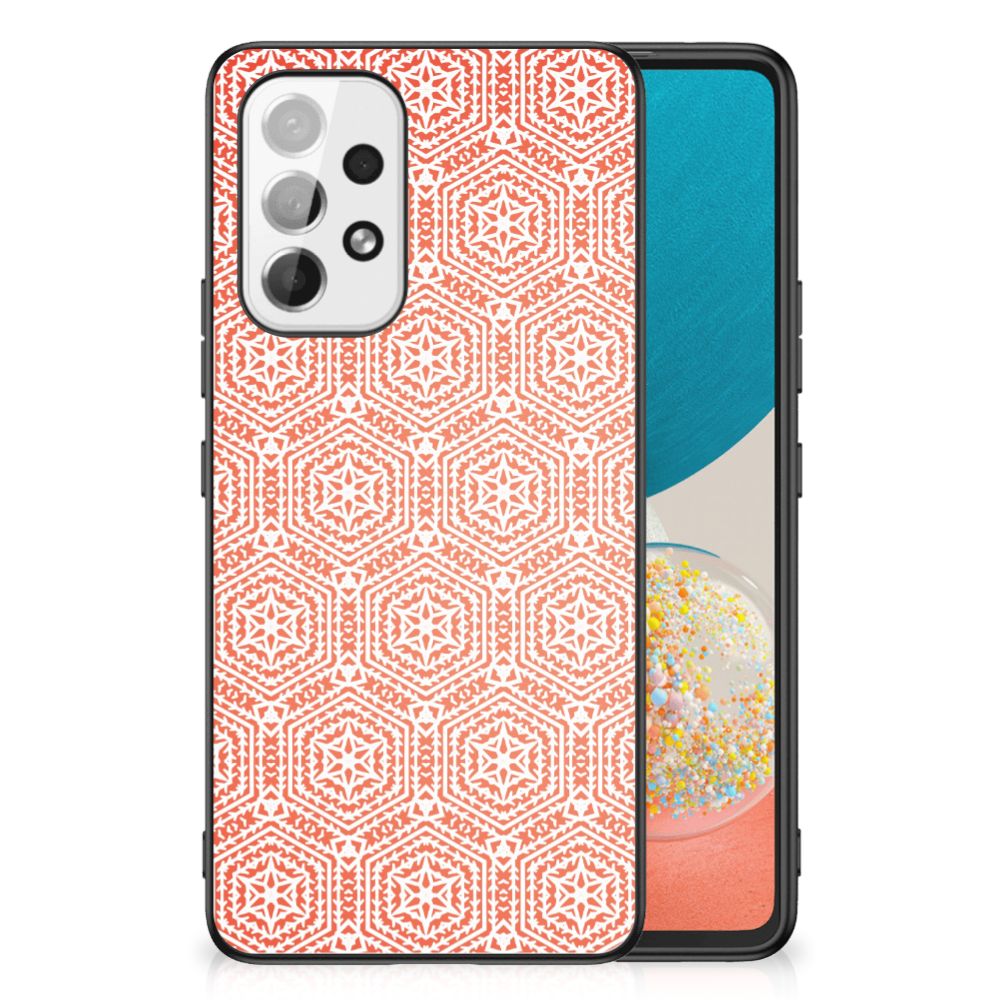 Samsung Galaxy A53 Back Case Pattern Orange