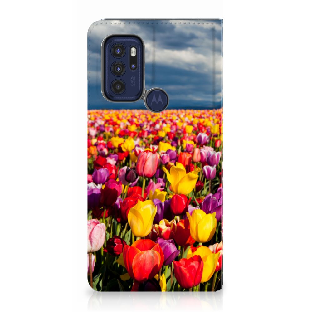 Motorola Moto G60s Smart Cover Tulpen - B2C Telecom