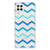 Samsung Galaxy A22 4G | M22 TPU bumper Zigzag Blauw