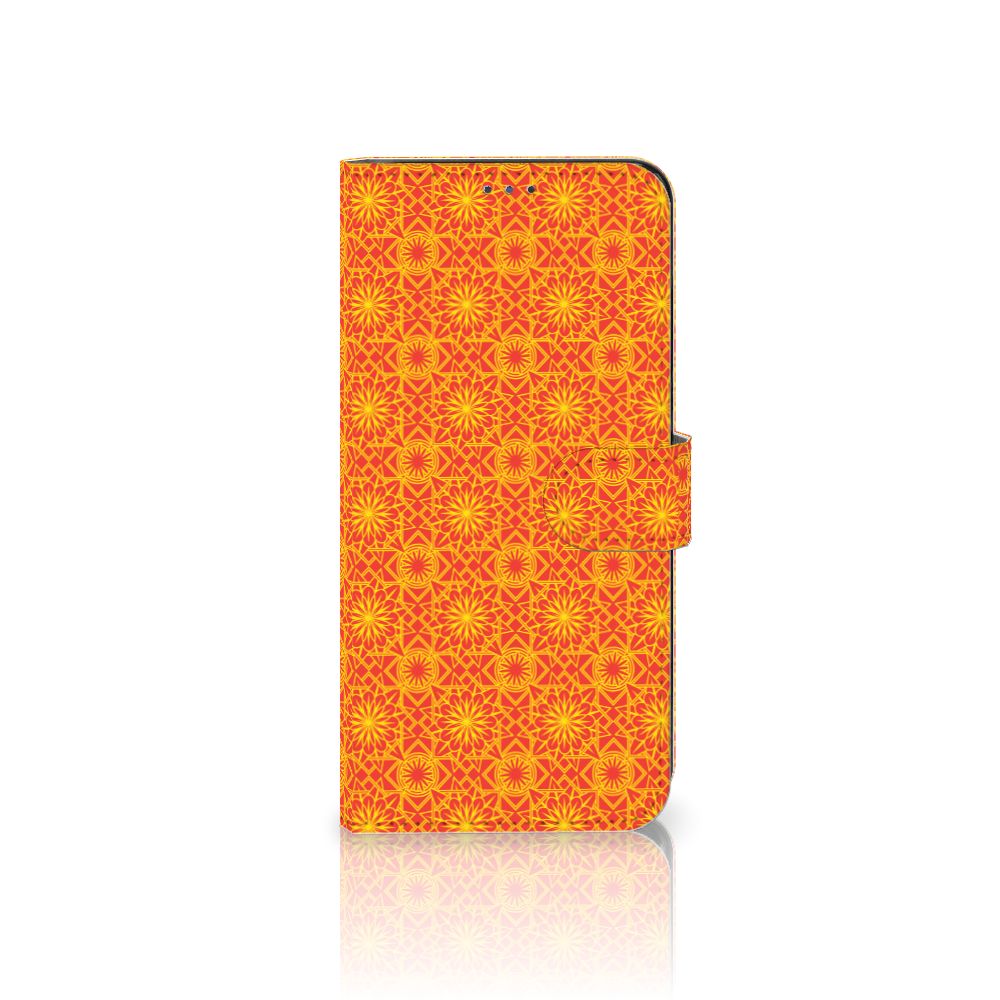 Motorola Moto G22 Telefoon Hoesje Batik Oranje
