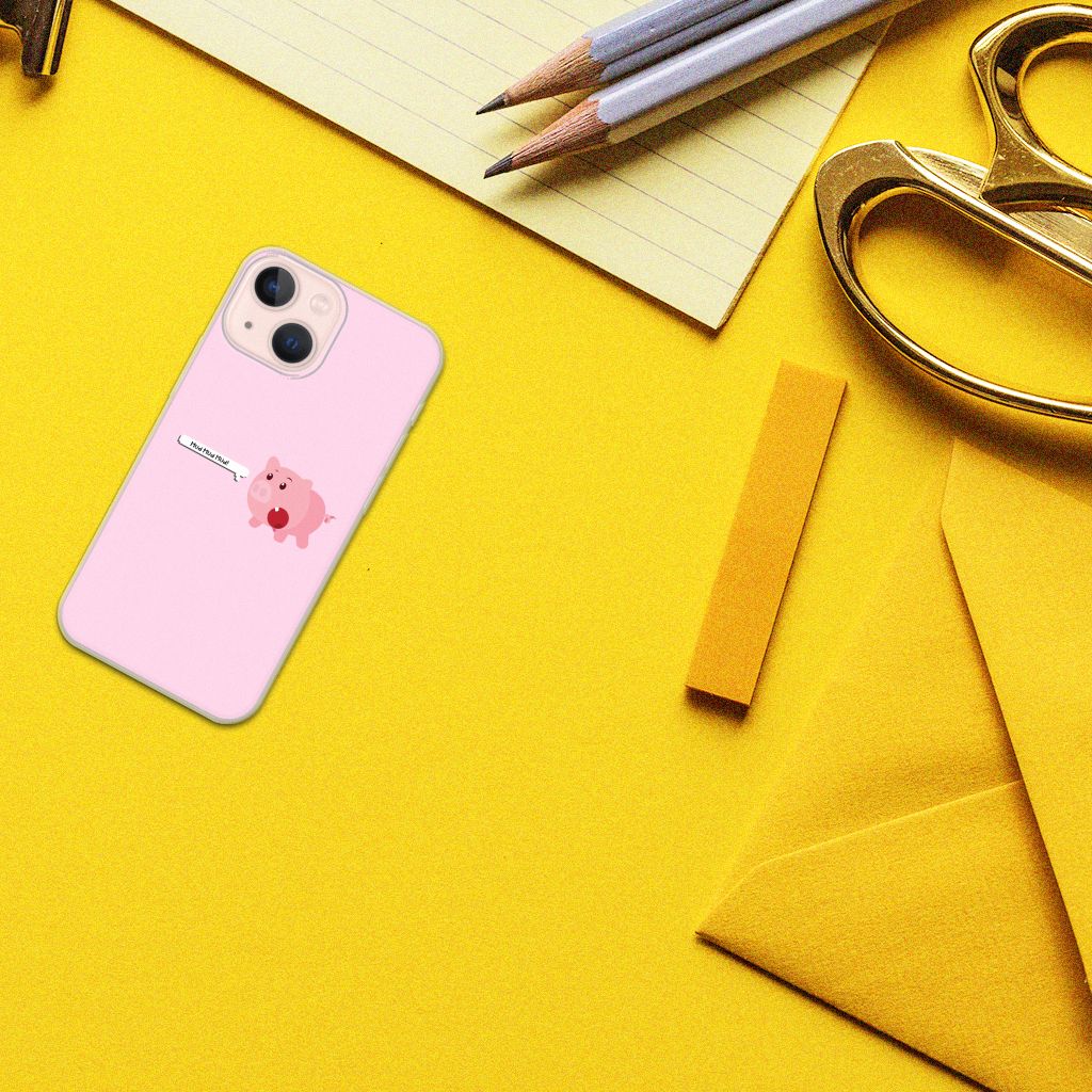 iPhone 13 mini Telefoonhoesje met Naam Pig Mud B2C Telecom