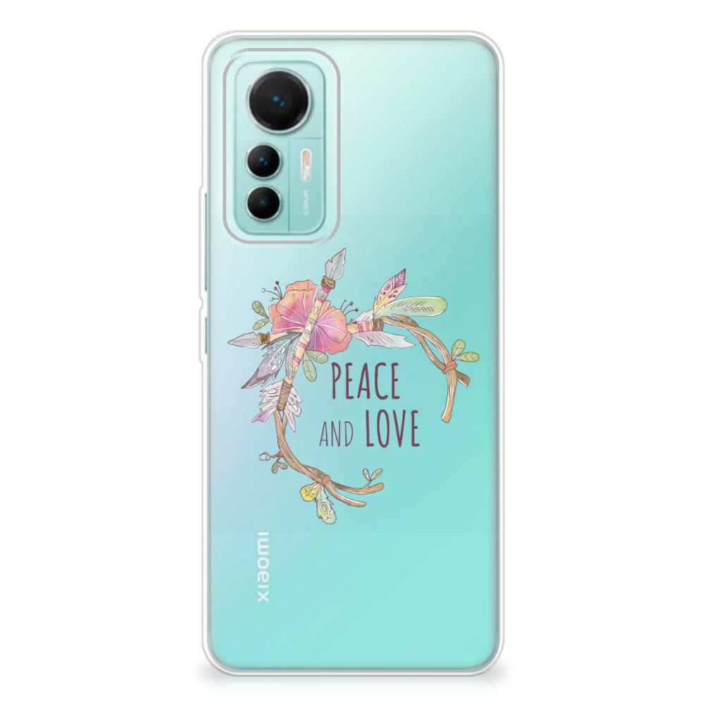 Xiaomi 12 Lite Telefoonhoesje met Naam Boho Text