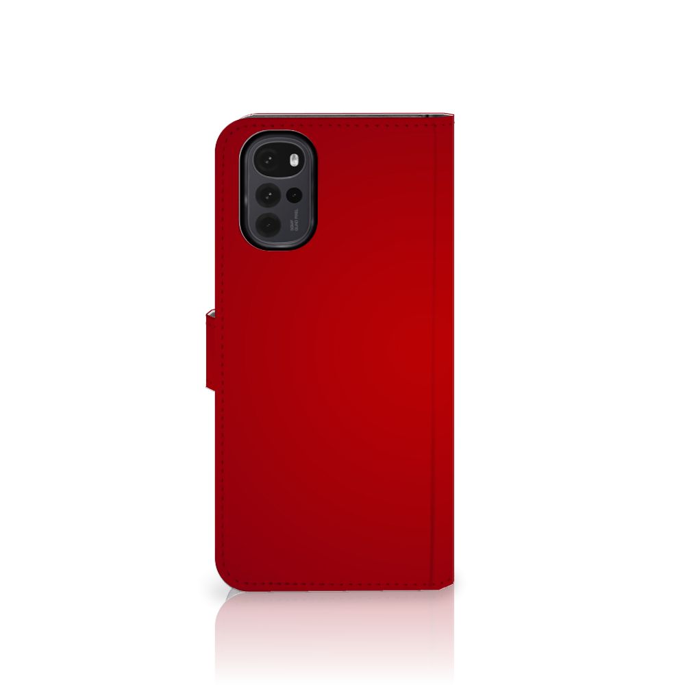 Motorola Moto G22 Wallet Case met Pasjes Liefde - Origineel Romantisch Cadeau