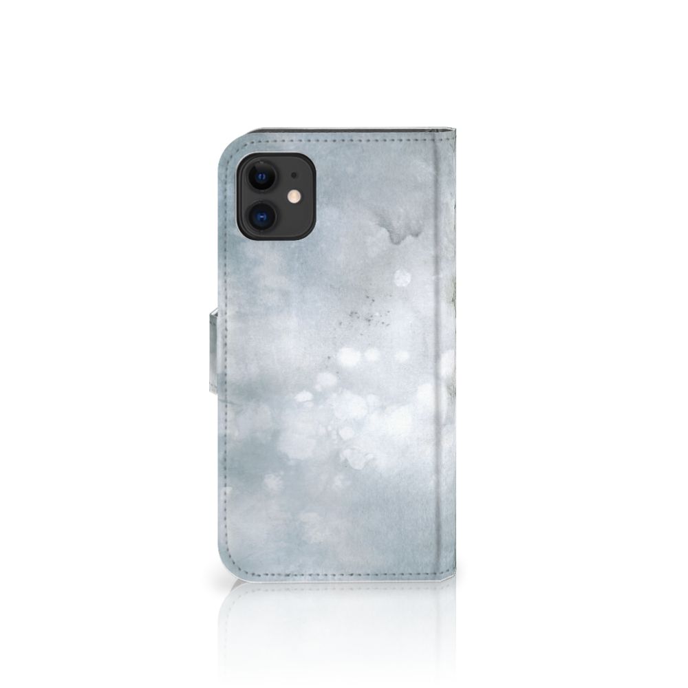 Hoesje Apple iPhone 11 Painting Grey