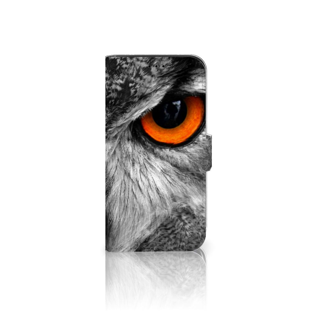 iPhone 13 Pro Telefoonhoesje met Pasjes Uil