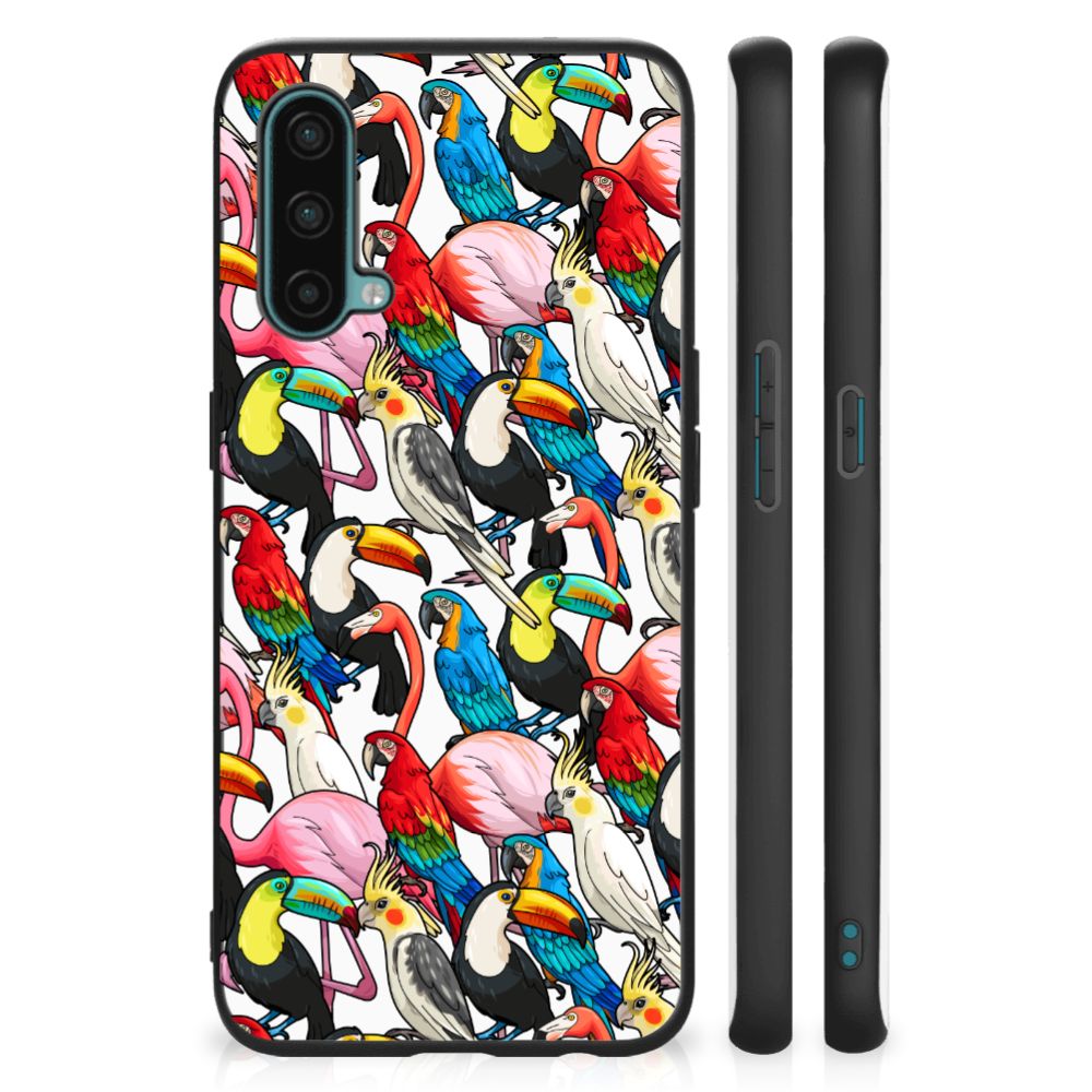 OnePlus Nord CE 5G Dierenprint Telefoonhoesje Birds B2C Telecom