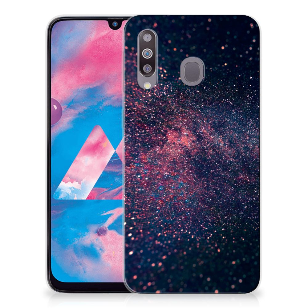 Samsung Galaxy M30 TPU Hoesje Stars