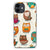 iPhone 12 Pro | 12 (6.1") Back Cover Vrolijke Uilen