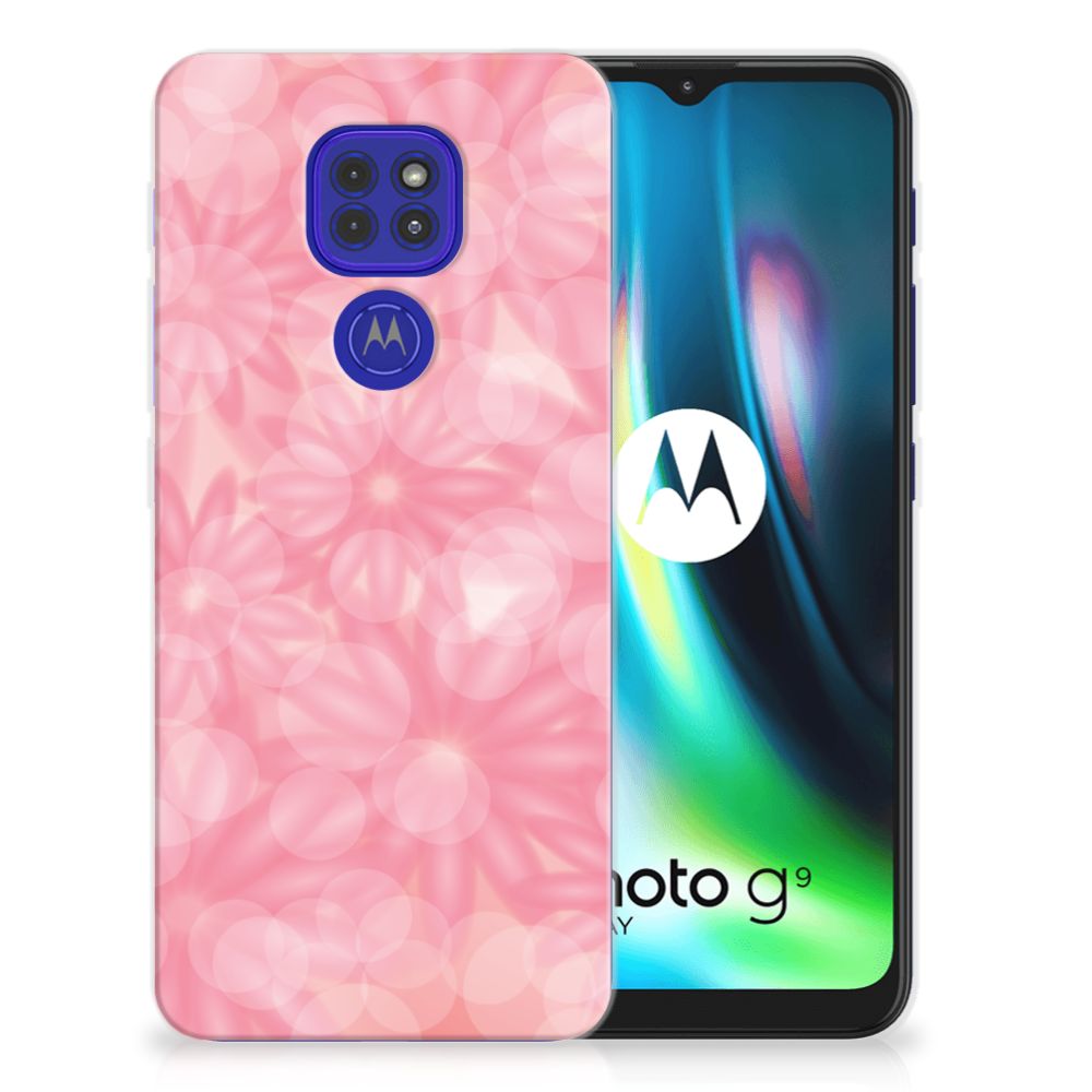 Motorola Moto G9 Play | E7 Plus TPU Case Spring Flowers B2C Telecom